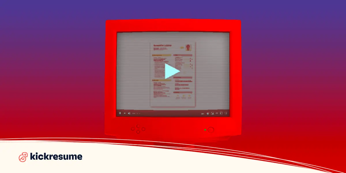 How to Make a Good Video Resume - Videoresume Logo.
