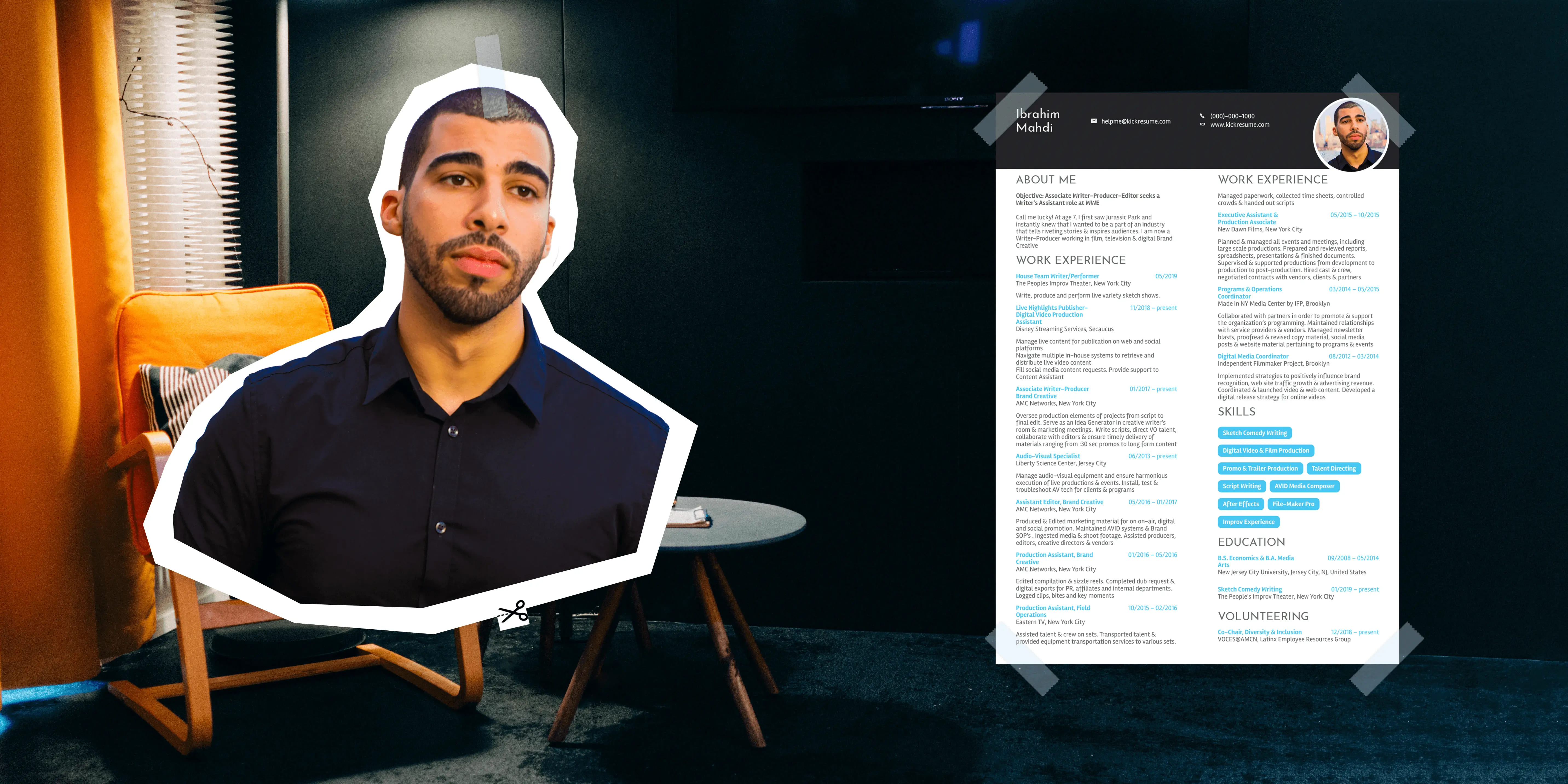 Trabalhei para a Disney. Agora escrevo guiões para os meus filmes