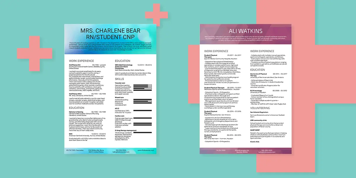 10 Great Healthcare Resume Samples & Examples
