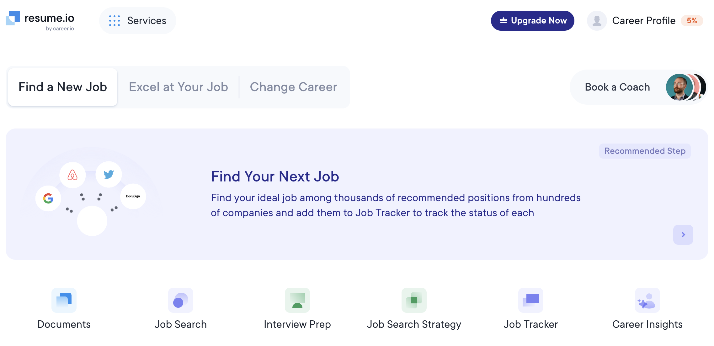 resume.io ai resume builder