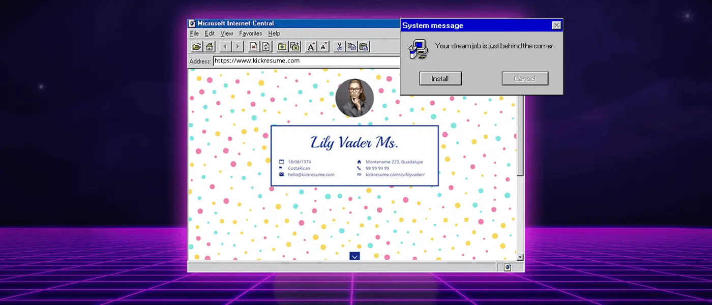 personal website example