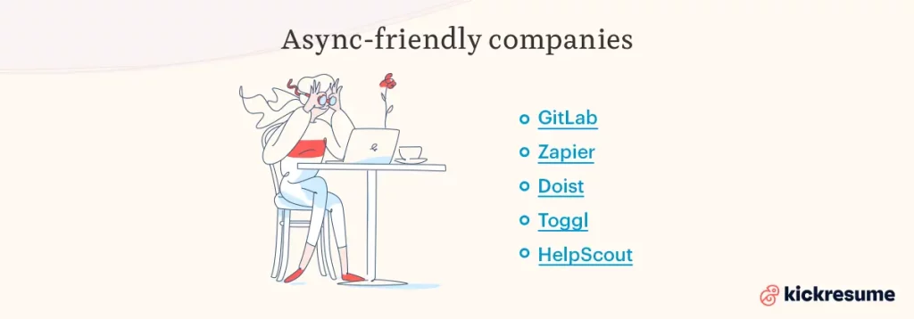 async-friendly companies