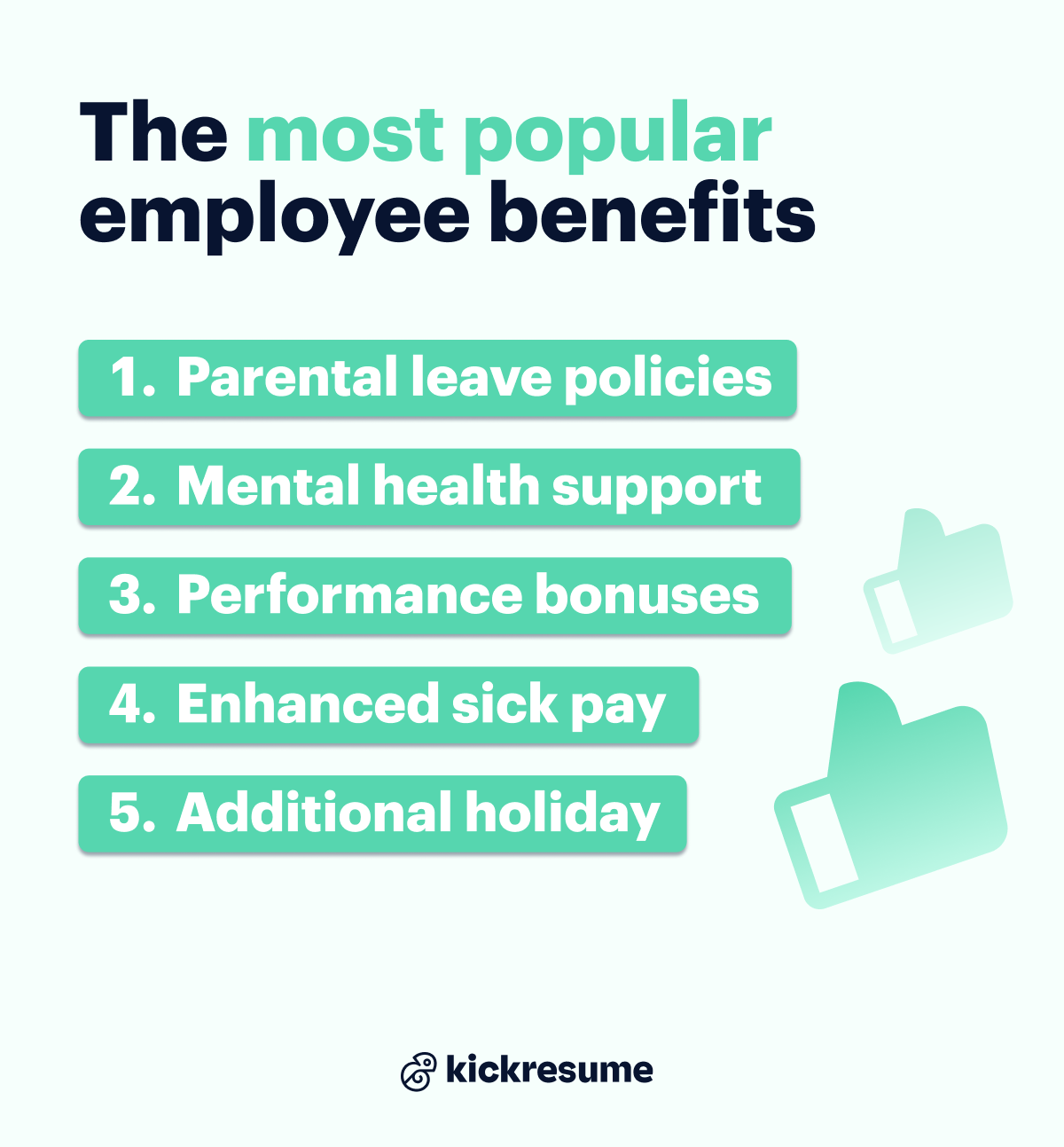 The most popular employee benefits