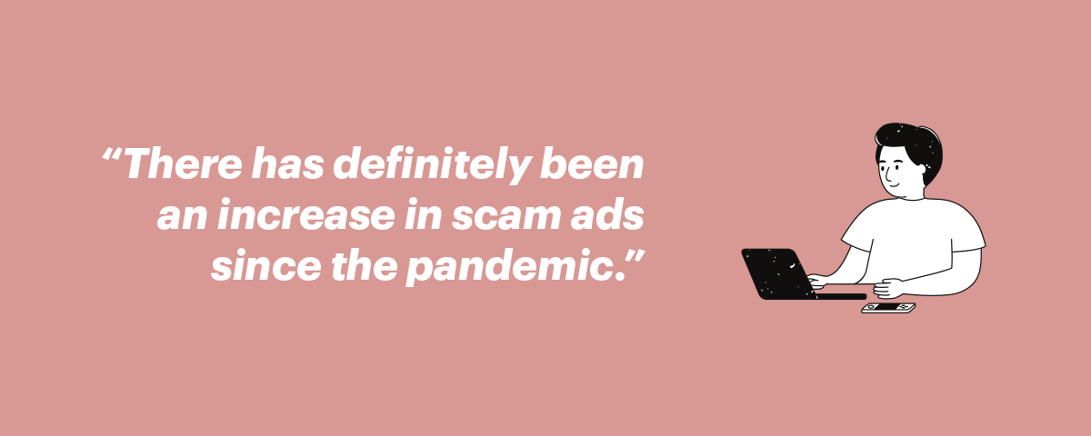 increase in job scam ads after pandemic