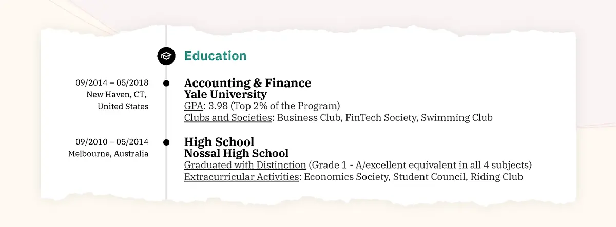 education fresh graduate