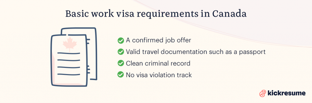 how to get a job as a foreigner in Canada