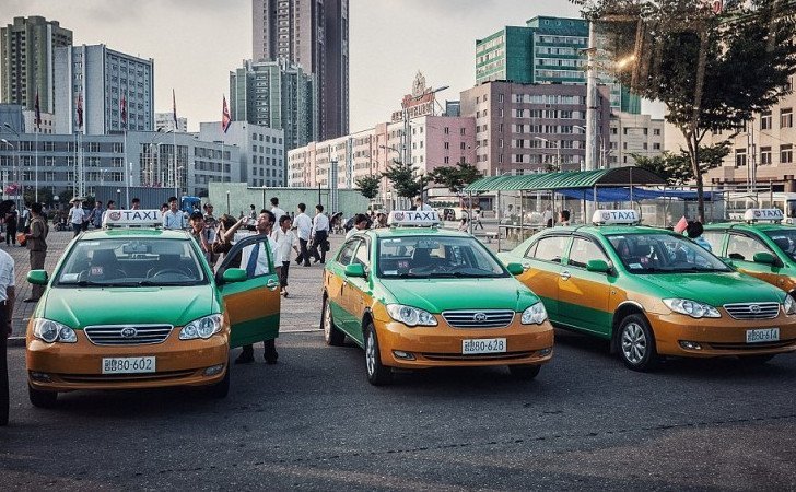 taxi drivers in north korea