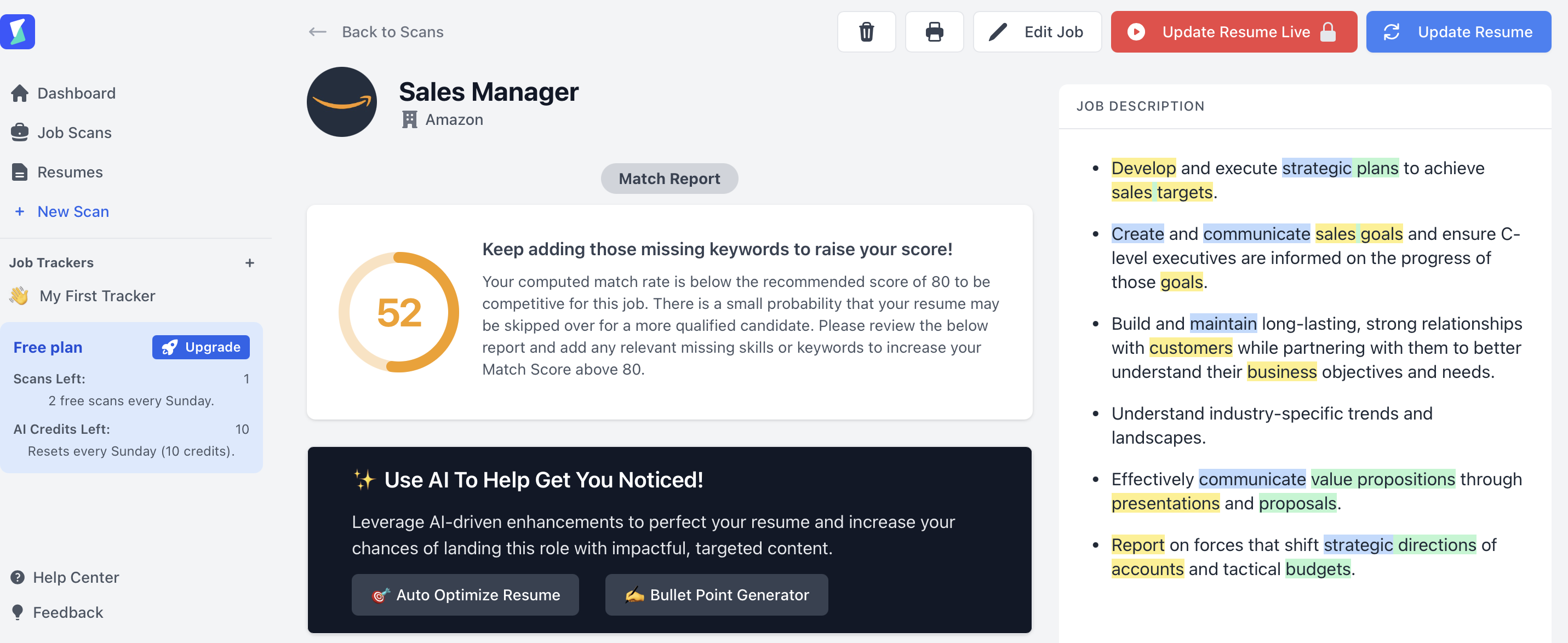 SkillSyncer resume checker