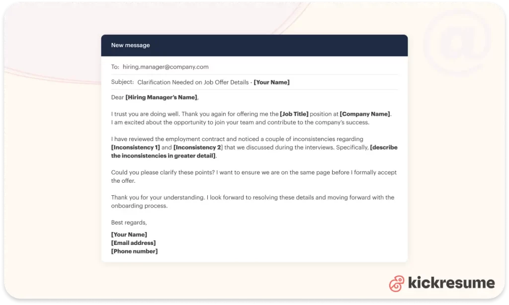 How to Accept a Job Offer Email (+5 Acceptance Email Templates ...