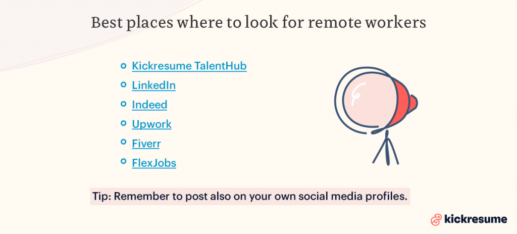 best places where to look for remote workers