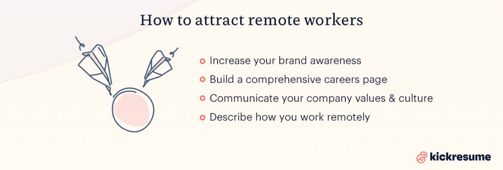 how to attract remote workers