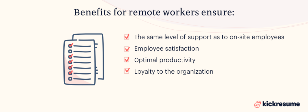 benefits for remote employees