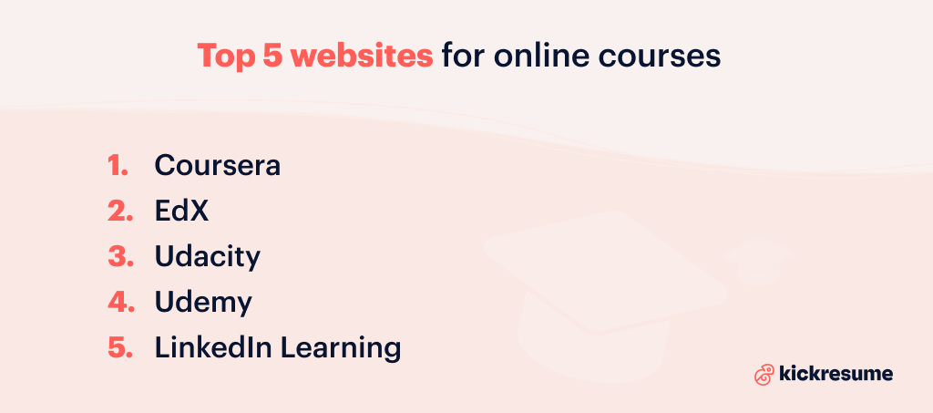 Top 5 websites for online courses
