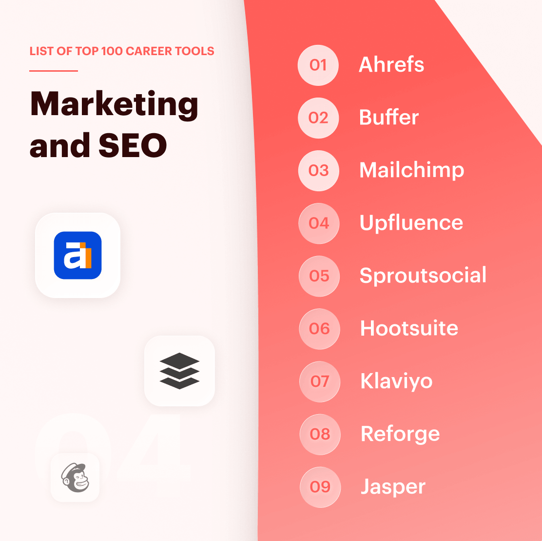 Te best marketing and SEO tools