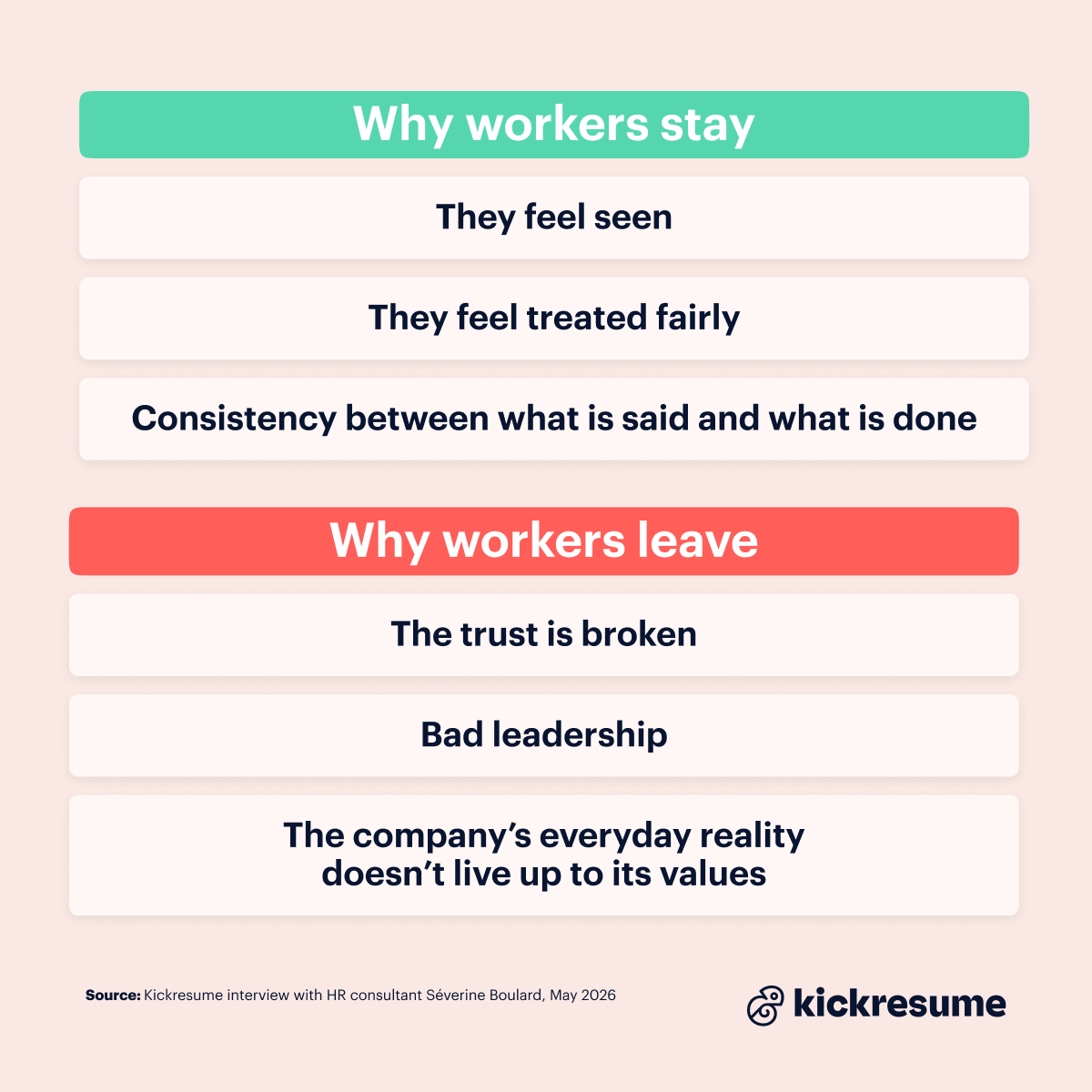 Why workers stay